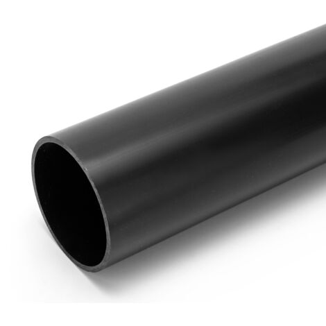 Palo lampione sistema sfera   60 mm in resina antiurto nera cm 200 h per sfere giardino esterno