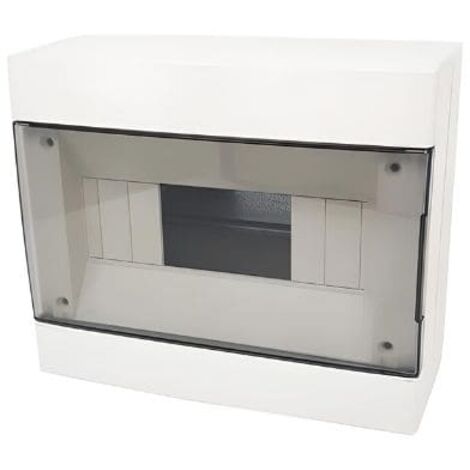 CENTRALINO DA MURO 8 moduli - mm.210 x 180 x 100 bianco