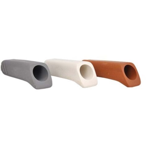 Gocciolatoio per terrazzi in marmores cm 8 x 27 chiuso -Rosso