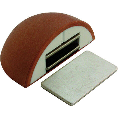 BLOCCAPORTA MAGNETICO mm 52 x 32 - finitura cromo lucido