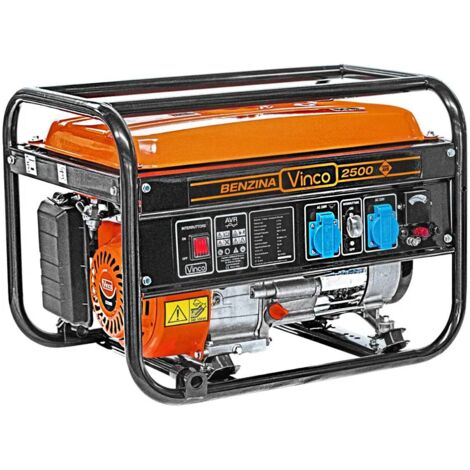 Generatore di Corrente a Benzina 4 Tempi 2,2 Kw 160 cc Vinco 60128