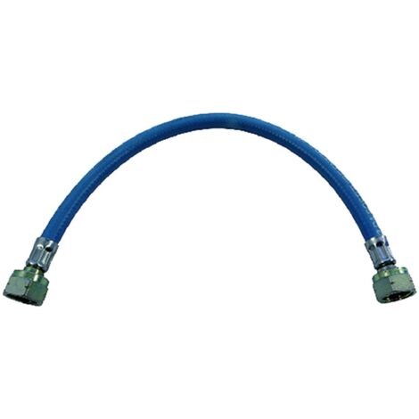 tubo in gomma per ricarica travaso gas gpl 40 cm   8 mm raccordo