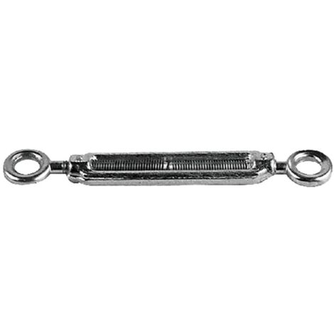 Tenditore A Due Occhi In Acciaio Zincato  Mm 8 Cf. 30 Pz