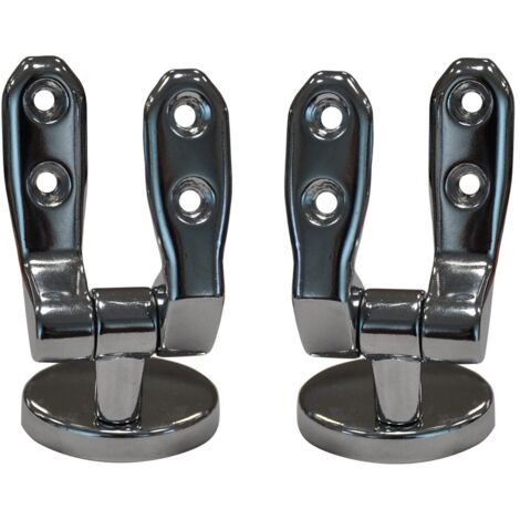 CERNIERA FISSAGGIO PER SEDILE WC mod. H16 'media' - 2 pz -