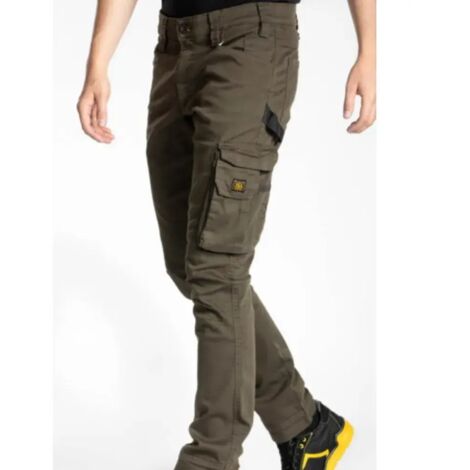 Vigor-Blinky Pantaloni Rica Lewis Jeans Jobc1 Tasconi Cotone Verde Taglia 54