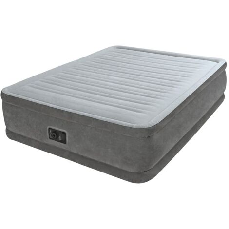MATERASSO MATRIMONIALE AIRBED CASA 'COMFORT PLUSH' cm 152 x  203 x  46 INTEX