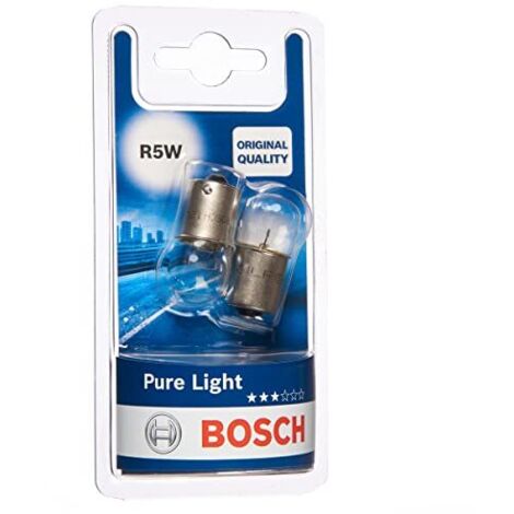BOSCH LAMPADINA 12V 5W R5W BA15S