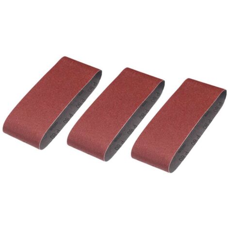 Stanley STA33101-XJ 3 NASTRI ABRASIVI 75X457 MM. GRANA 80