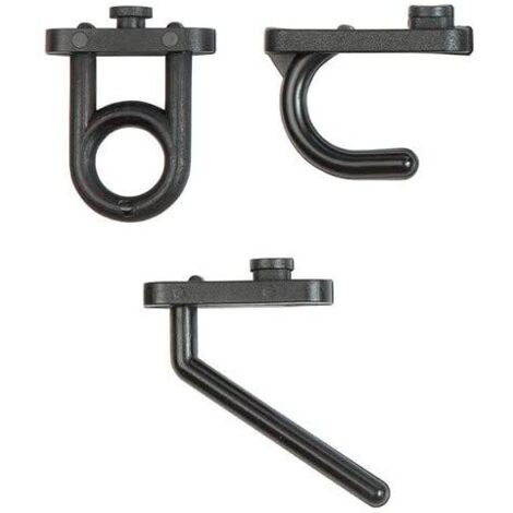 Kit ganci Handy per pannello porta utensili portattrezzi hobby assortiti 30 pezzi