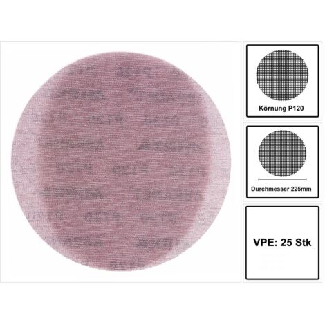 Disco abrasivo Ø 225 mm MIRKA - grana 120 - 5422302512