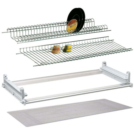 SCOLAPIATTI PER PENSILE IN KIT lunghezza cm. 76