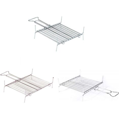 5 pz graticola doppia griglia per arrostire con manico per brace arrosto barbecue grill campeggio
