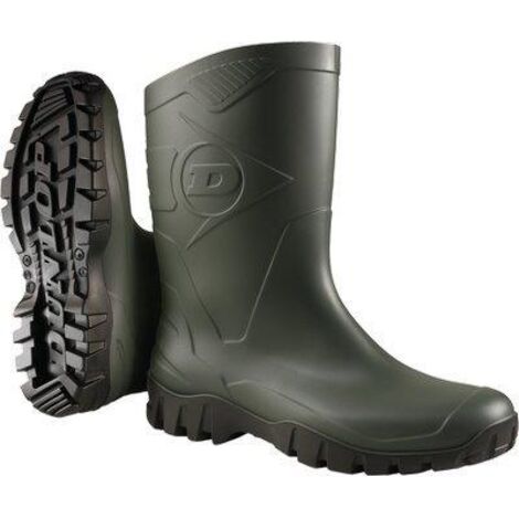 Dunlop K580011 Dee Stivali Impermeabili PVC Tronchetti Verdi 44