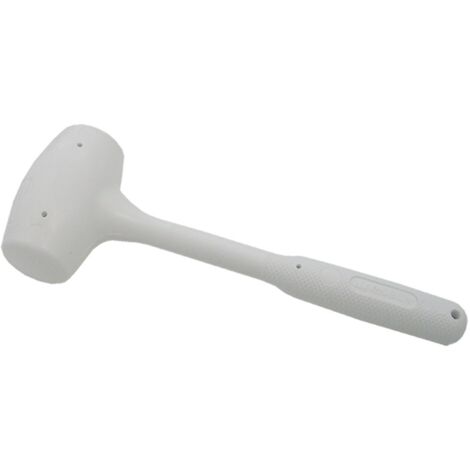 Stampast Srl Mazzuola In Gomma 500 Gr Corpo Ricoperto Totalmente In Gomma Bianca