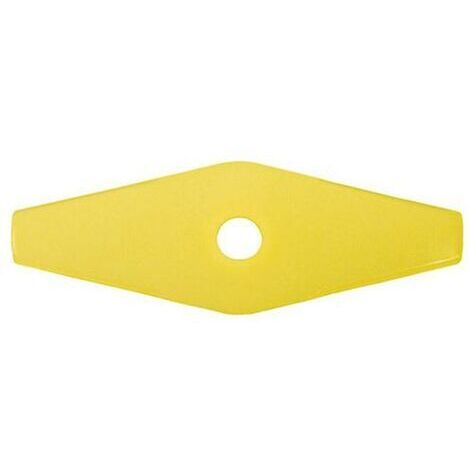 DISCO IN NYLON A 2 DENTI PER DECESPUGLIATORE Ø 250mm RICAMBIO