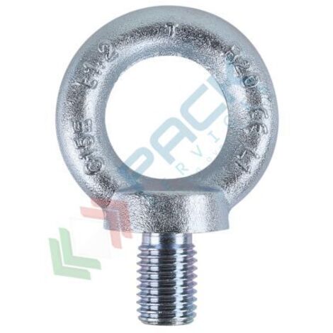 Golfare maschio per funi Robur Art. 8040EZ - MA 16 - Lunghezza fissaggio 27 mm. - max 700 kg.