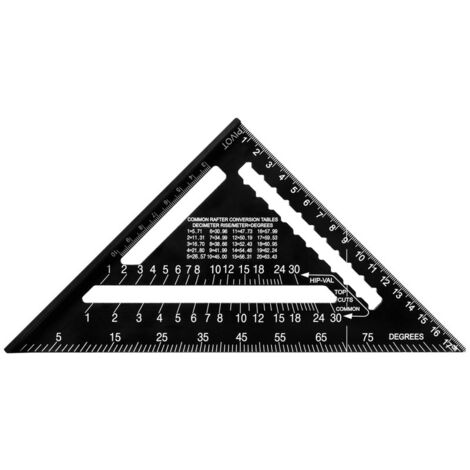 Angle de chevron RS 18 pied L.185mm 0degré-90degré Alu.SOLA