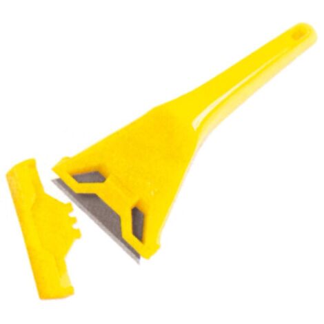RASCHIETTO PER VETRI IN PLASTICA STANLEY LAMA A TRAPEZIO -OFFERTA-