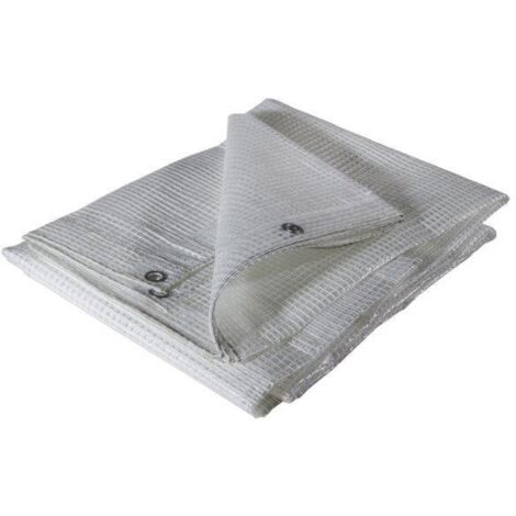 Telo occhiellato retinato Verdelook 2x3 metri colore bianco