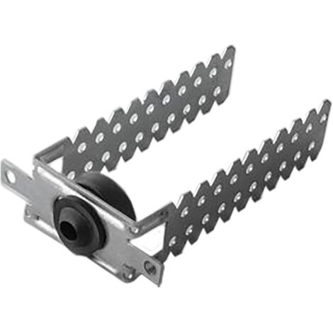 STAFFA ANTIVIBRANTE REGOLABILE distanziatura parete 3 - 12 cm AKIFIX 100 PZ