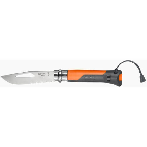COLTELLO MULTIFUNZIONE 'VRI OUTDOOR' manico arancio/antracite