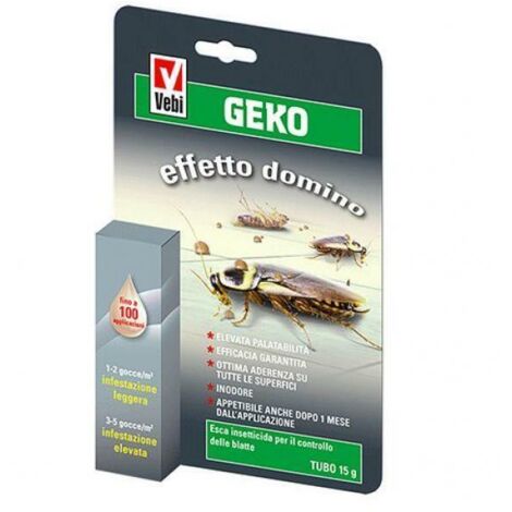 ESCA INSETTICIDA PER SCARAFAGGI gr. 15 - Geko tubetto
