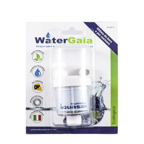 AQUASAN FILTRO ACQUA FILTRATA DEPURATORE ACQUA POTABILE CON 3 CARTUCCE  30485/3