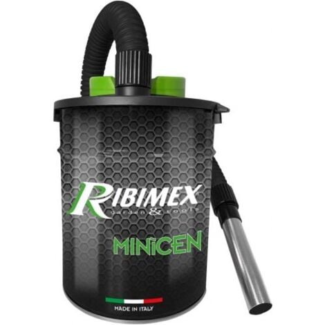 BIDONE ASPIRACENERE MINICEN RIBIMEX ASPIRA CENERE ELETTRICO 10LT 800W  27659/