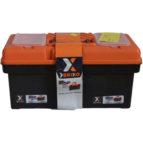 Cassette portautensili Brixo in plastica con portaminuterie 41x21x20cm