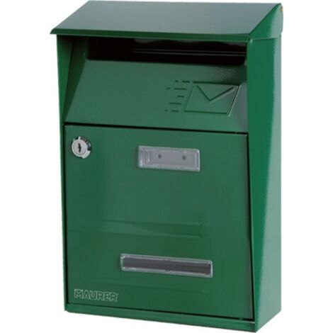 Cassetta Postale per Esterni Maurer Signal colore Verde 21x8,5x33H cm