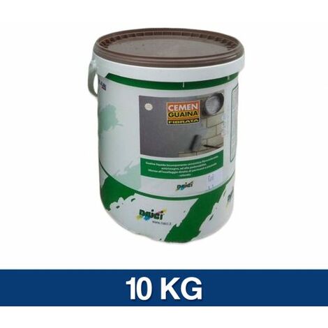CEMENGUAINA FIBRATA NAICI GUAINA LIQUIDA IMPERMEABILIZZANTE BICOMPONENTE 32768V 10 KG (32769)