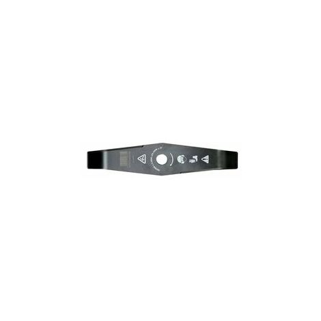 DISCO DECESPUGLIATORE MULCHING A 2 DENTI D. 305X3 MM CON ALETTE (27749)