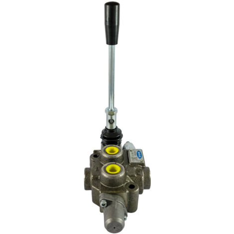 DISTRIBUTORE OLEODINAMICO IDRAULICO A 1 LEVA DOPPIO EFFETTO 3/8" 40 LT (34566)