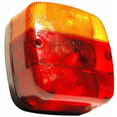 Fanale Posteriore Full-LED DX Per Rimorchio 375mm 12V/24V Omologato