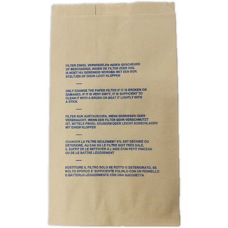 Sacchetti filtro in carta per Ghibli T1-6588035Confezione da 10pz