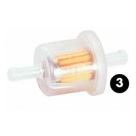 FILTRO BENZINA CARBURANTE MOTO AUTO CAMPER MM 8 (29293) (1/3)