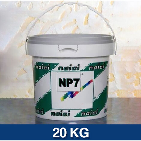 GUAINA LIQUIDA IMPERMEABILIZZANTE PEDONABILE PER TERRAZZA BALCONE NP 7 13016V KG 20 - GRIGIO (29932)