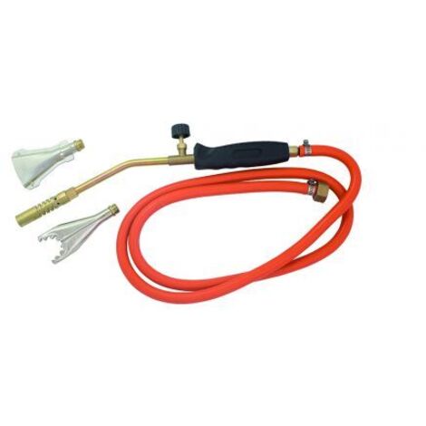 KIT SALDATURA SALDA SALDATORE CANNELLO BRUCIATORE A GAS + KIT FORCELLE 15634