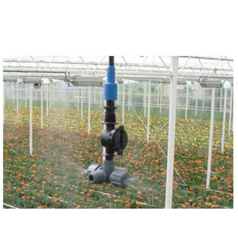 NEBULIZZATORE FOGGER ACQUA CON VALVOLA ANTIGOCCIA PER SERRE MM 5X8 (20525)