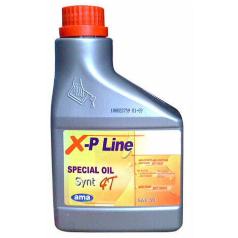OLIO PER MOTORE PROTETTIVO 4 TEMPI RASAERBA A SCOPPIO X-P-LINE LT 0,5 (22235) (1/5)