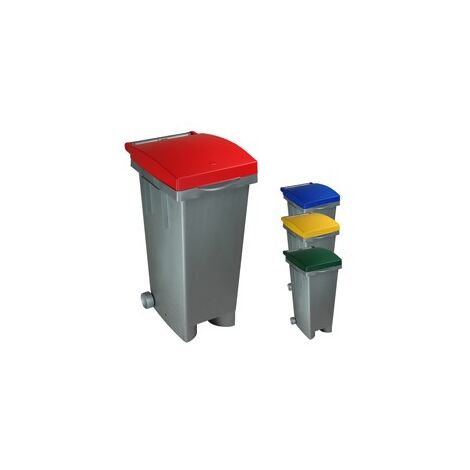 Bidone ICS Tatacolor 80 lt. blu (1/10)