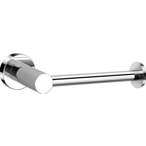 MAURER Porta Rotolo a Parete da Bagno in Acciaio Inox Cromato16x7x4 cm