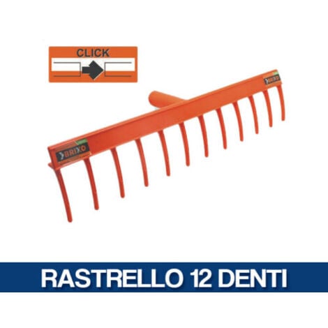 STEA RASTRELLO X Giardino 28 Denti CURVI in PPL 55CM 