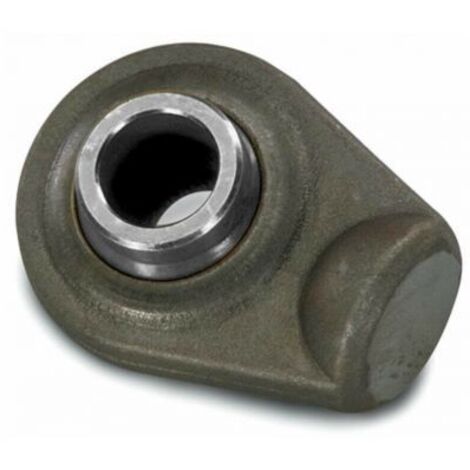 SUPPORTO SNODO ROTULA SFERICA 25 A SALDARE PER PISTONI CILINDRO IDRAULICO 34988