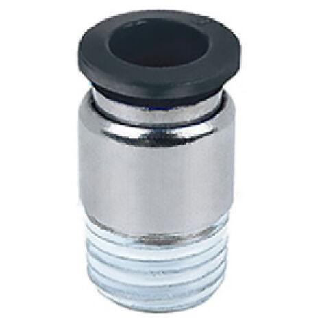 Stp 1 11 Adattatore Filettato BSP-NPT 1/4 Pollice - Maschio BSPT A Femmina NPT, Ottone, Da Europa A USA Adattatore Filettato 1/4 BSPT A NPT - Foto 4