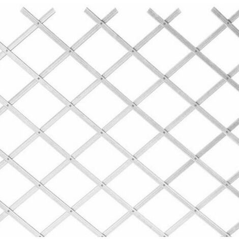 TRALICCIO IN PLASTICA BIANCO PER PIANTE RAMPICANTI DA TERRAZZA BALCONE 27324