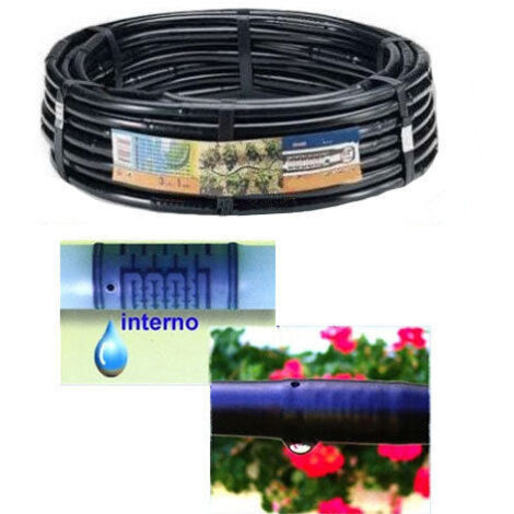 Tubo Giardino 100mt Tubo Gocciolante Perfetto 100 Mt - Ala Gocciolante 16mm Passo 25 Cm Tubo Gocciolante Per Irrigazione - Foto 8