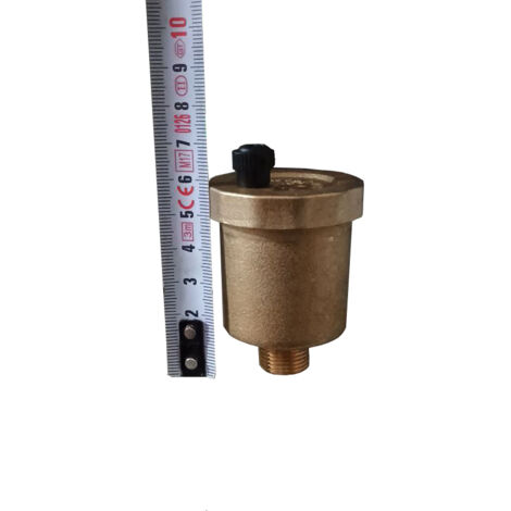 FAR Barilotto Sfogo Aria 3/4 Curvo - Valvola Di Sfiato Automatica O34 Cromato