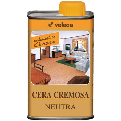Restauratore Ceroso Neutro Ml 250 Veleca Olio Restauro Cera Per Mobili Antichi