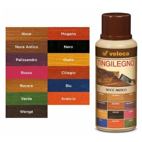 VELECA TIVAL COLOR TINGILEGNO COLORANTE LEGNO VARIE TINTE ML 250/1000  (21355V) CILIEGIO (21355),ML 1000